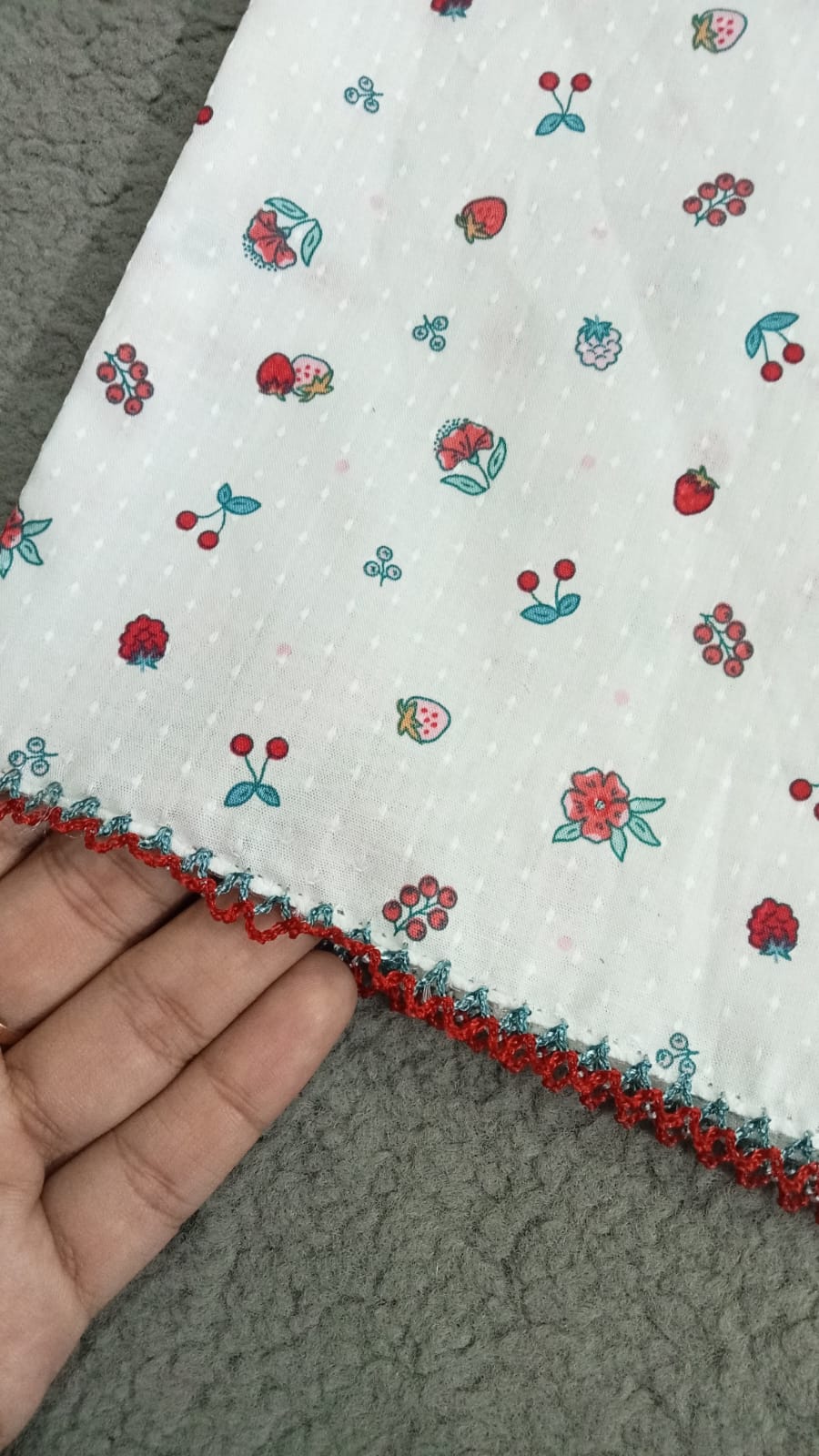 Printed Lawn Kids Scarf