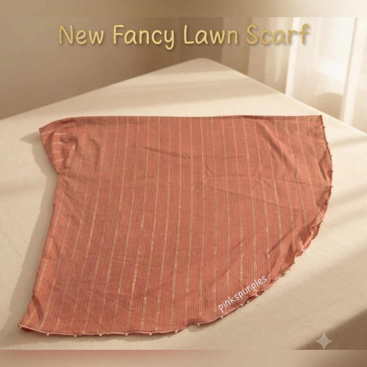 Fancy Lawn Scarf